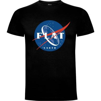 Camiseta Flat Earth - Camisetas Graciosas