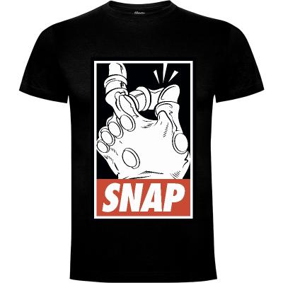 Camiseta Snap Obey - Camisetas Frikis
