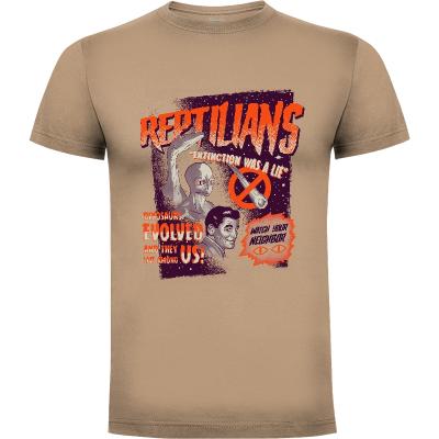 Camiseta Reptilians - Camisetas Diego Pedauyé