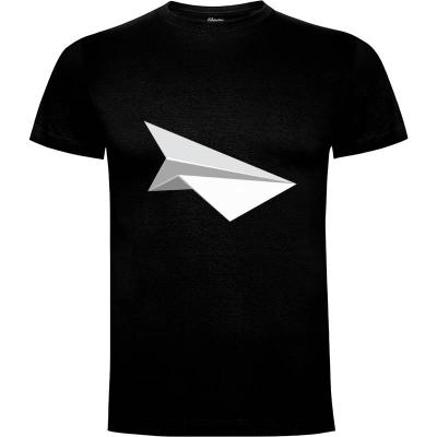 Camiseta Airplane paper - Camisetas Chulas