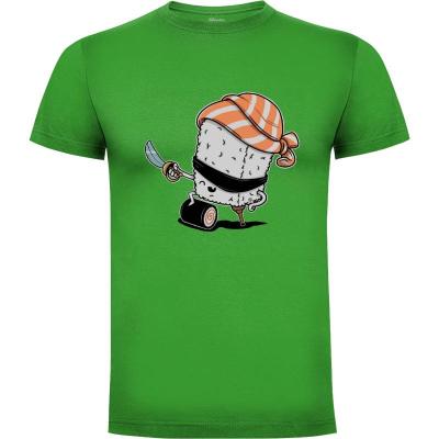 Camiseta Pirate Sushi - Camisetas Kawaii