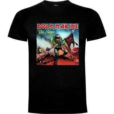 Camiseta Doom Marine - Camisetas Demonigote