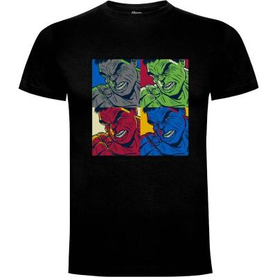 Camiseta Angry Pop - Camisetas Comics