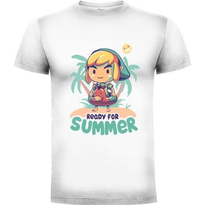Camiseta Ready for Summer - Camisetas Cute