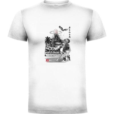 Camiseta Hero's Awakening sumi-e - Camisetas zelda