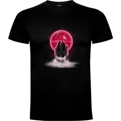 Camiseta Death Moon (Red) - Camisetas Frikis