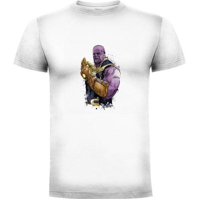Camiseta Titán Watercolor - Camisetas Frikis