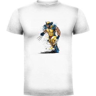 Camiseta Mutant Rage Watercolor - Camisetas DrMonekers
