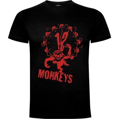 Camiseta 12 Monos - 12 Monkeys - Camisetas Cine