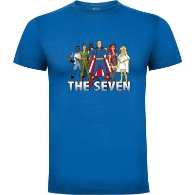 Camiseta Cartoon Seven - Camisetas Series TV