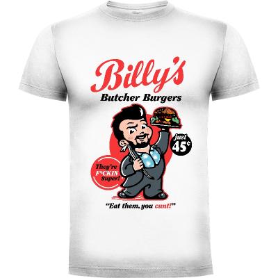 Camiseta Billy's Butcher Burgers - Camisetas Demonigote