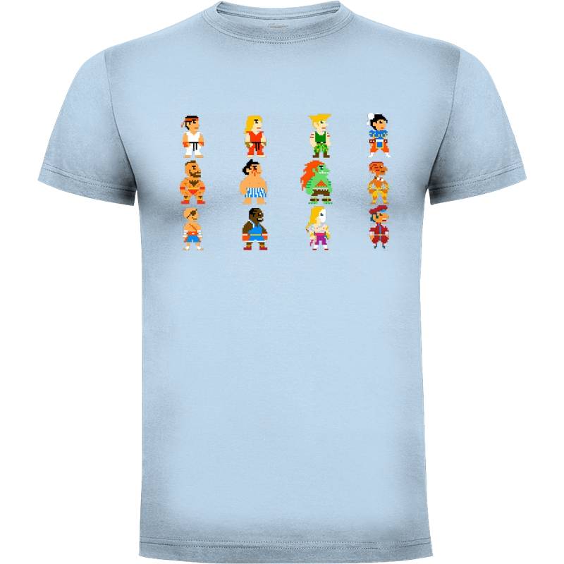 Camiseta Street Fighter 2 Pixel
