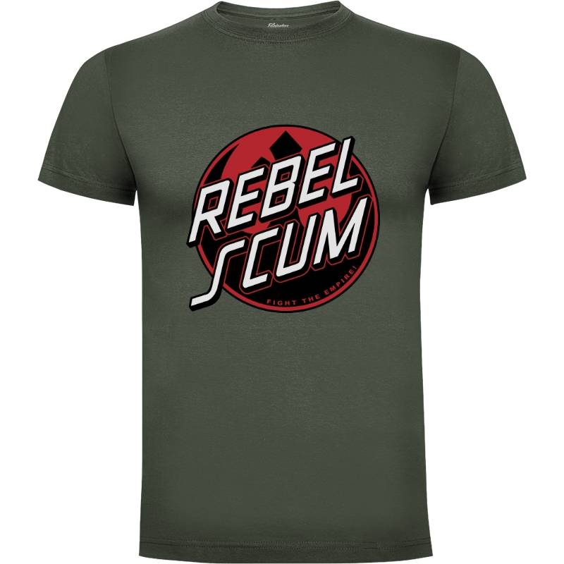 Camiseta Rebel Emblem (Red)