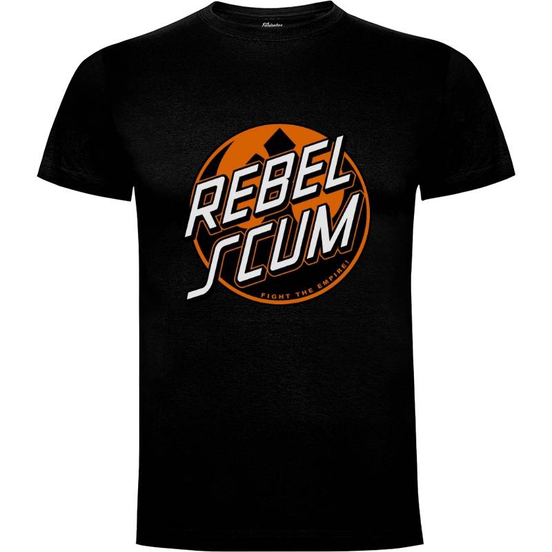 Camiseta Rebel Emblem (Orange)