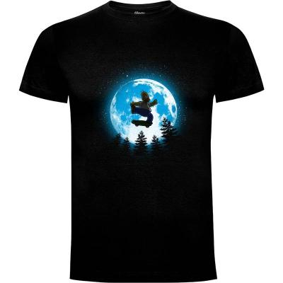 Camiseta Moon skater - Camisetas Frikis