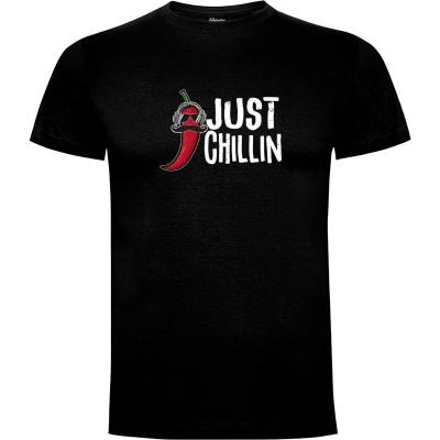 Camiseta Just Chillin Spicy Red Chilies Gift Idea T-shirt - Camisetas Musicoilustre