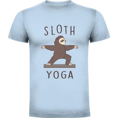 Camiseta Sloth Yoga - Camisetas Cute