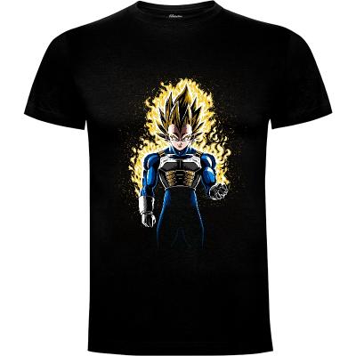 Camiseta Super warrior prince - Camisetas Otaku