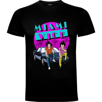 Camiseta Miami Dragon - Camisetas De Los 80s