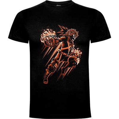 Camiseta Academia Antiheroe - Camisetas Albertocubatas