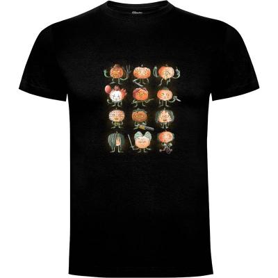 Camiseta Terror punpkins - Camisetas Frikis