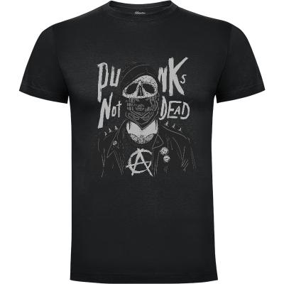 Camiseta Punk's Not Dead - Camisetas Con Mensaje