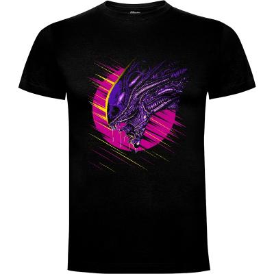 Camiseta Retro Alien - Camisetas Albertocubatas