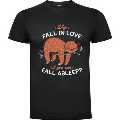 Camiseta Fall Asleep - Camisetas San Valentin