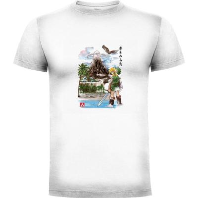 Camiseta Hero´s Awakening Watercolor - Camisetas Retro
