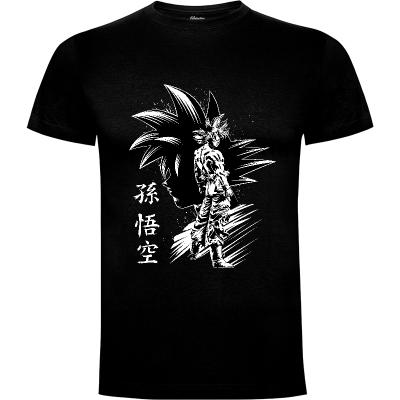 Camiseta Inking monkey Warrior - Camisetas Albertocubatas