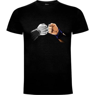Camiseta Choque de puños - Camisetas Albertocubatas