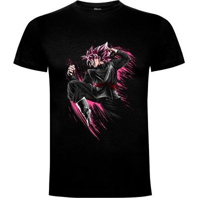 Camiseta Ink rose attack - Camisetas Albertocubatas