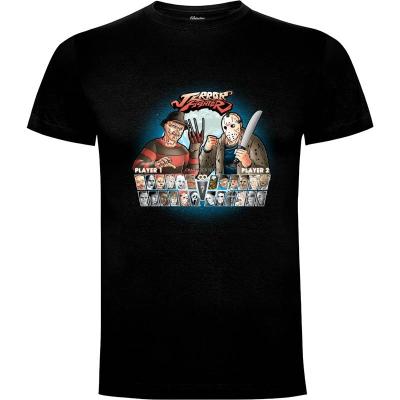 Camiseta Terror fighter - Camisetas Trheewood - Cromanart