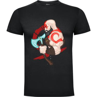 Camiseta Kratos Nórdico - Camisetas Awesome Wear