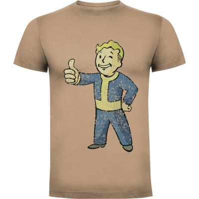 Camiseta Vault Boy (Versión 4) - Camisetas Videojuegos