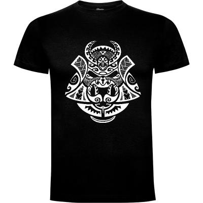 Camiseta Polynesian Samurai - Camisetas Otaku