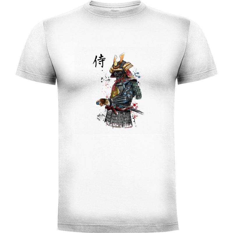 Camiseta Samurai Watercolor