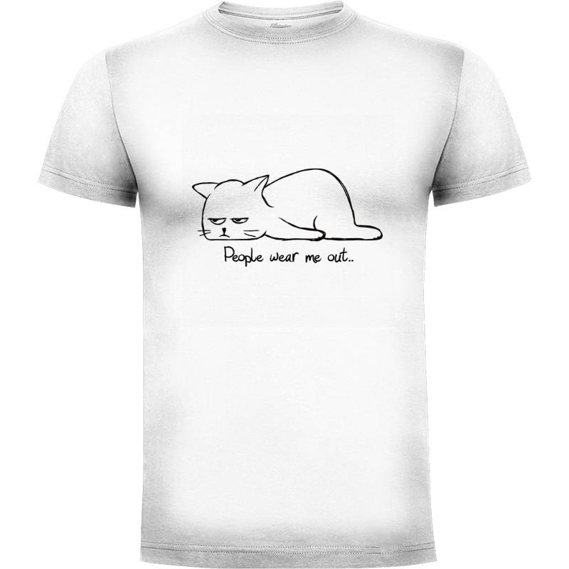 Camiseta People wear me out