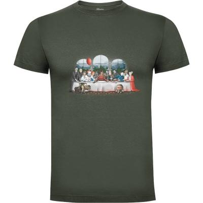 Camiseta Terror dinner - Camisetas Trheewood - Cromanart