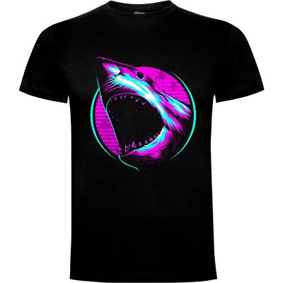 Camiseta Retro Shark - Camisetas Originales