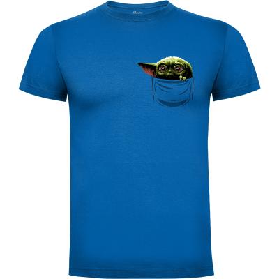 Camiseta Pocket baby Yoda - Camisetas Albertocubatas