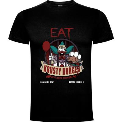 Camiseta Eat Krusty Burger! - Camisetas The Teenosaur
