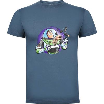 Camiseta Space guardian - Camisetas Trheewood - Cromanart