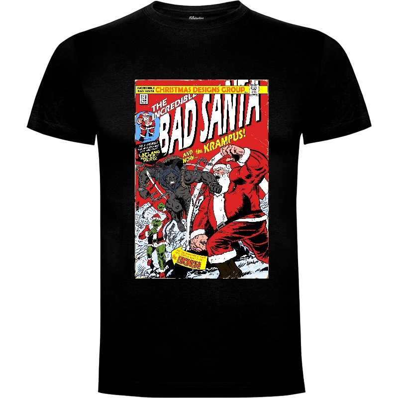 Camiseta the incredible bad santa