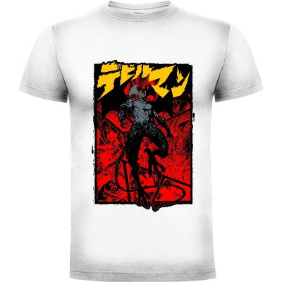 Camiseta Debiruman Rising v2 - Camisetas Otaku