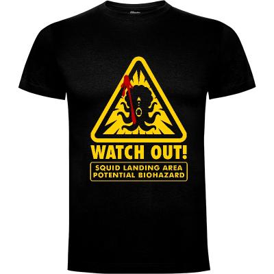 Camiseta Watch out! v2 - Camisetas Demonigote