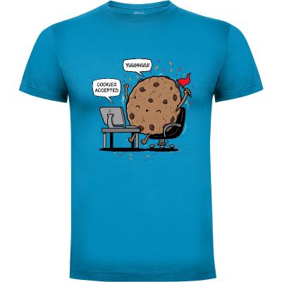 Camiseta Cookies Accepted - Camisetas Informática