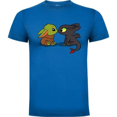 Camiseta Kawaii baby Dragon - Camisetas Albertocubatas