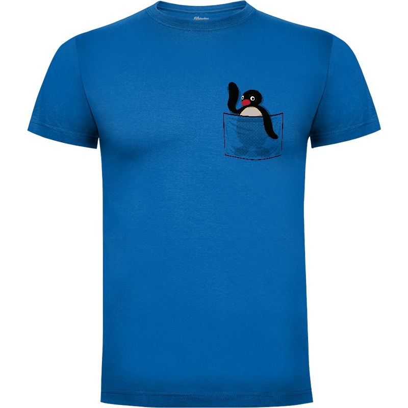 Camiseta Pocket penguin