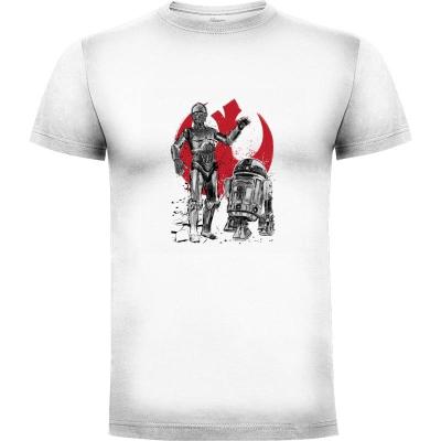 Camiseta Rebel Droids - Camisetas DrMonekers